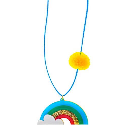 Gunner & Lux Necklace - Rainbows Are Awesome