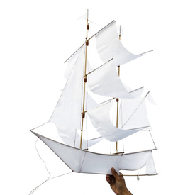 Haptic Lab Inc. Haptic Lab Sailing Ship Kite - White