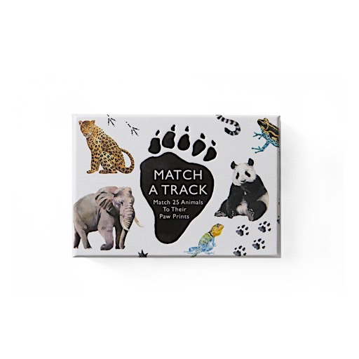 Chronicle Match a Track: Match 25 Animals to Their Paw Prints