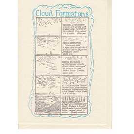 Saturn Press Saturn Press Cloud Formations Card