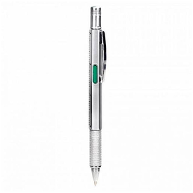 Kikkerland Pen Multi Tool - Black & Silver