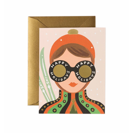 Rifle Paper Co. Rifle Paper Co. - Ski Girl Holiday Card