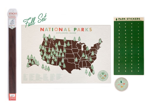 Ello There - National Park Digital Print with Stickers 11x17