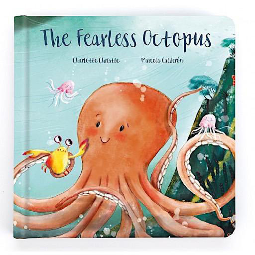 Jellycat Jellycat Odell, The Fearless Octopus Book