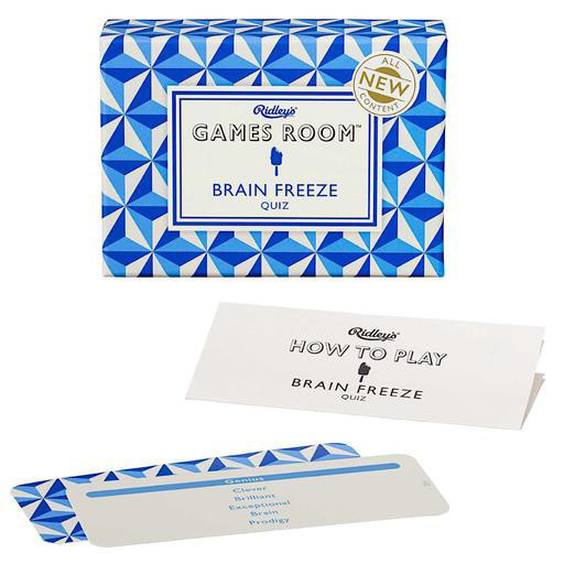 Brain Freeze Quiz