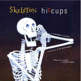 Simon & Schuster Skeleton Hiccups Hardcover Book
