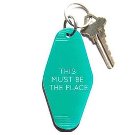 Three Potato Four Three Potato Four - Key Tag - This Must Be The Place - Turquoise