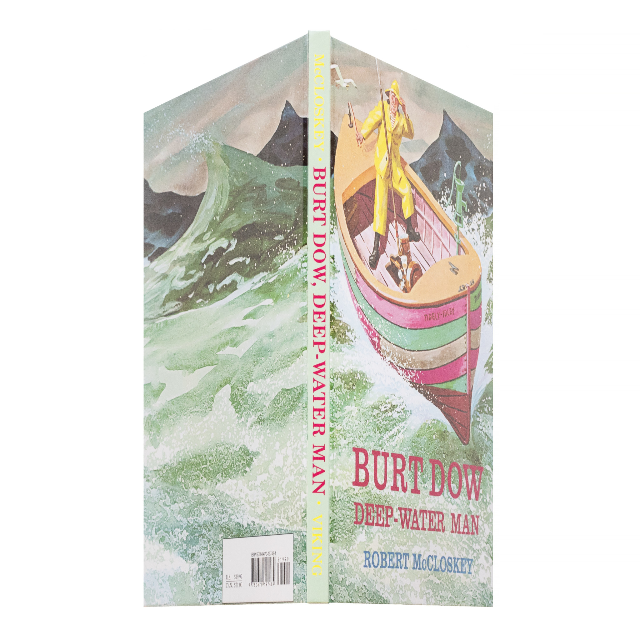 Burt Dow Deep-Water Man Hardcover Book