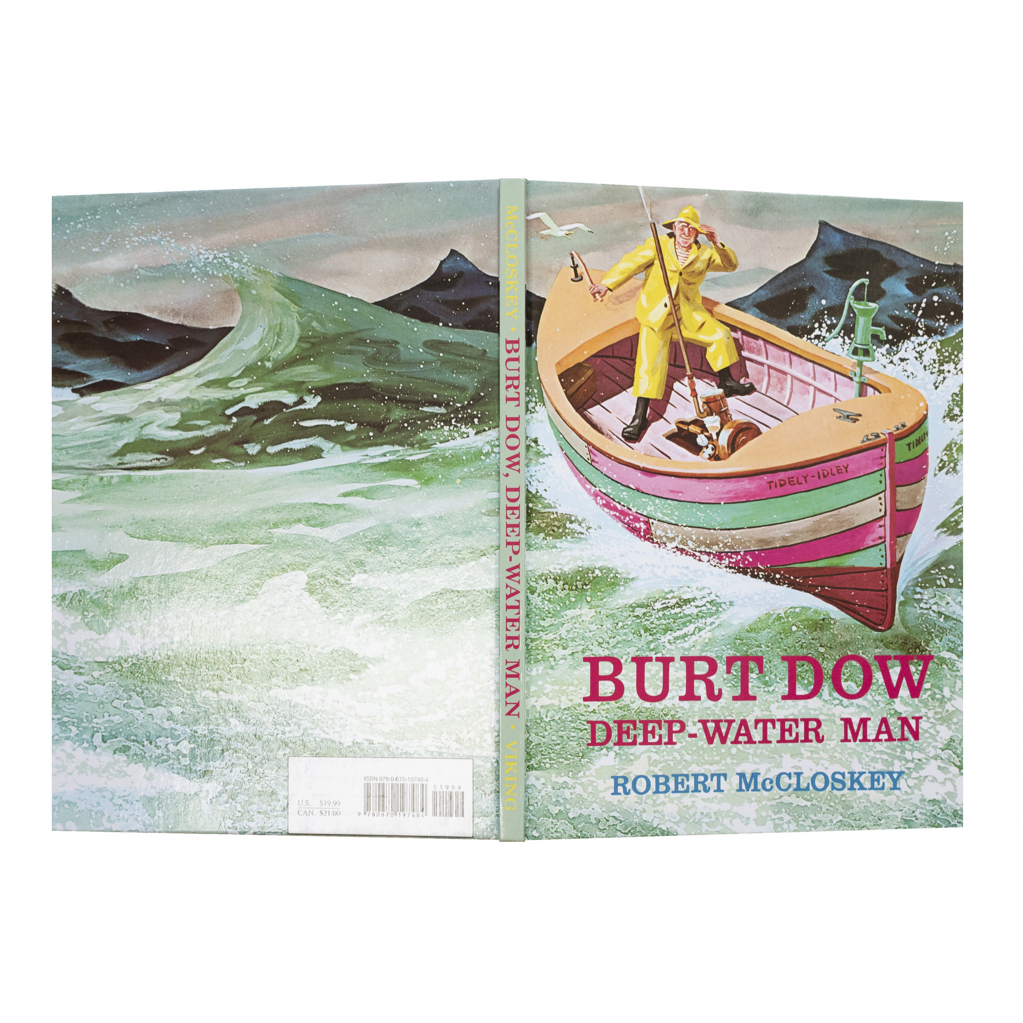 Burt Dow Deep-Water Man Hardcover Book
