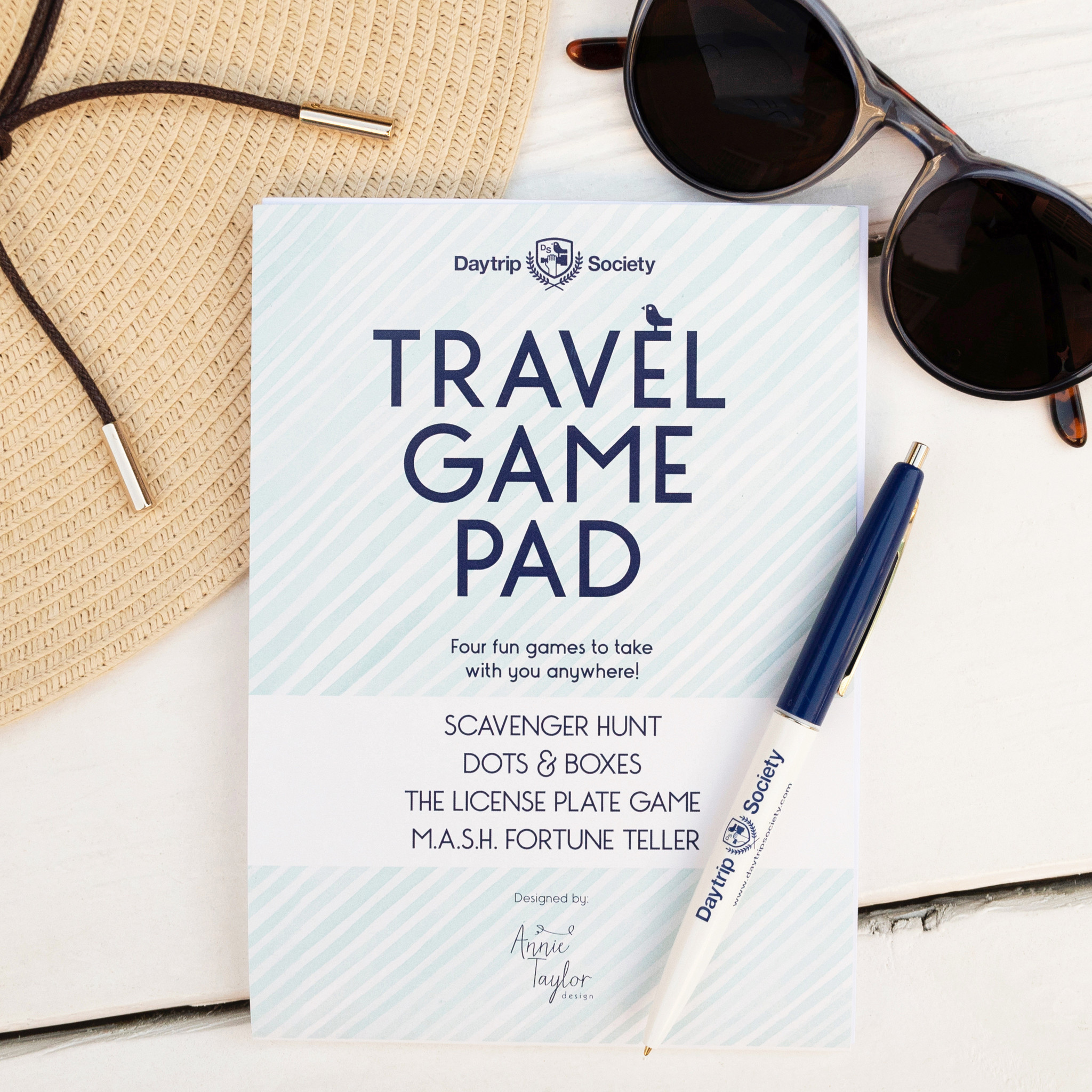Daytrip Society - Travel Game Activity Pad