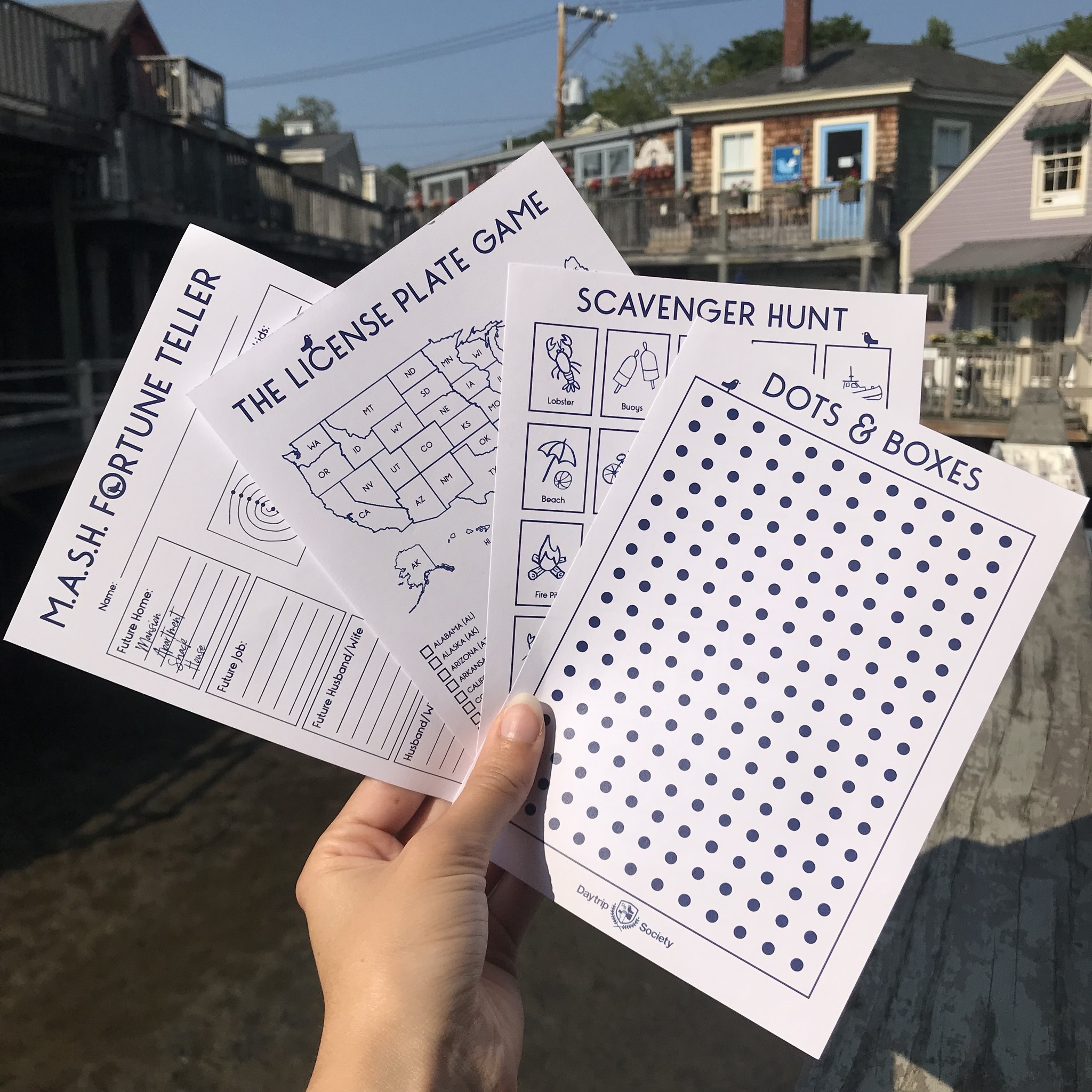 Daytrip Society - Travel Game Activity Pad