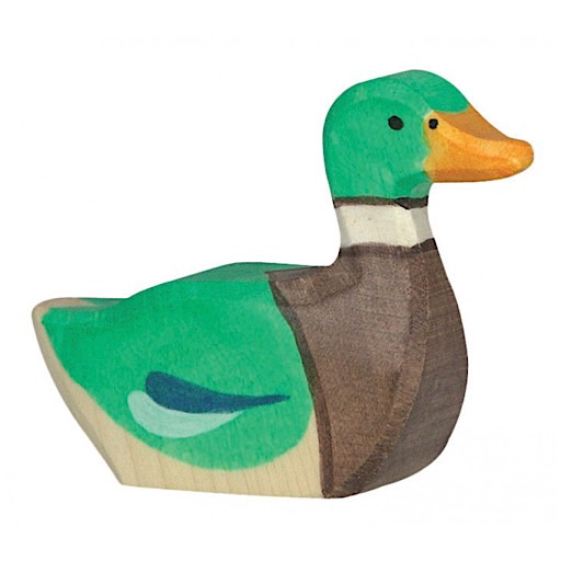 Holztiger Holztiger Wooden Drake Duck - Swimming