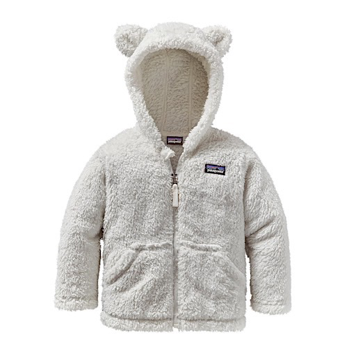 Patagonia Baby Furry Friends Hoody - Birch White