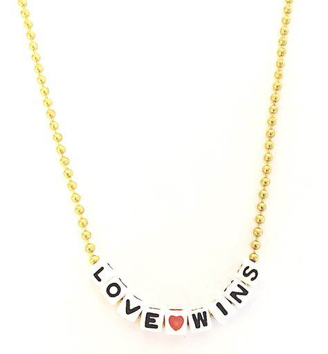 Gunner & Lux Gunner & Lux Necklace - Love Wins