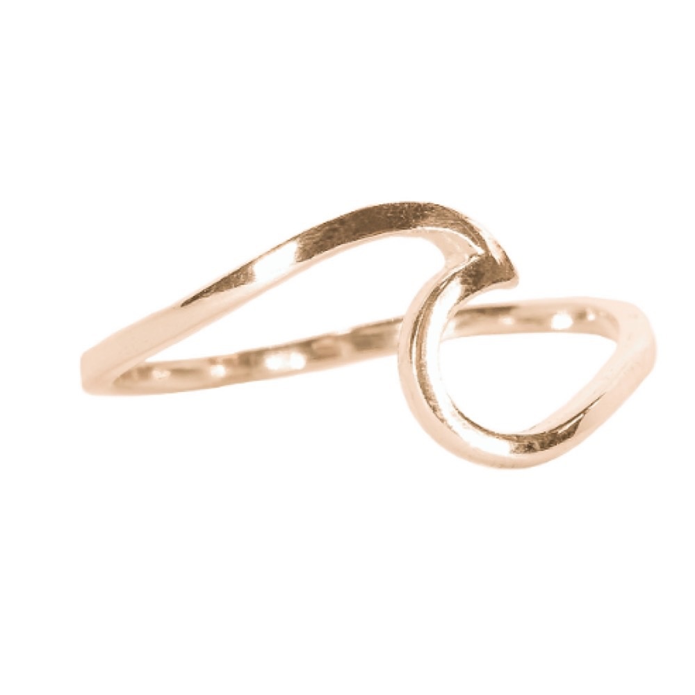 Pura Vida - Wave Ring - Rose Gold