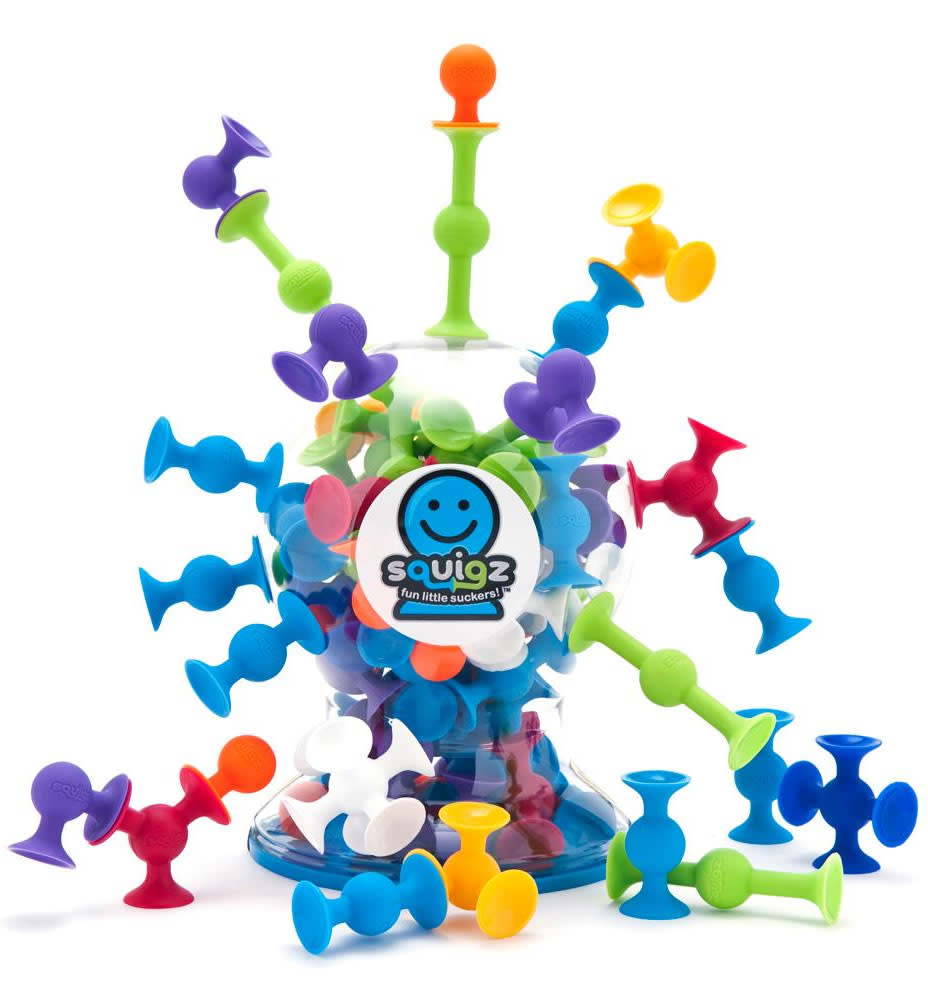 Fat Brain Fat Brain - 50 Piece Squigz Deluxe Set