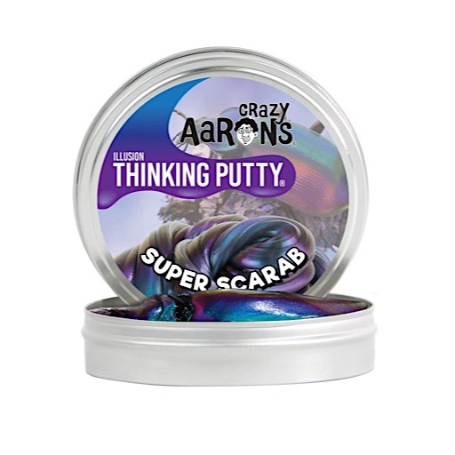 Crazy Aaron's Crazy Aaron's Thinking Putty Super Scarab 4 inches
