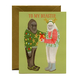 Yeppie Paper Yeppie Paper Beastie Holiday Card