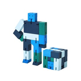 Areaware Cubebot Capsule Small - Blue