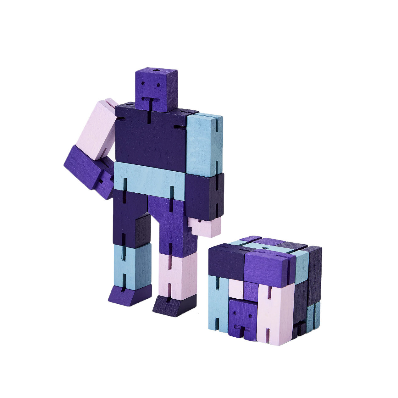 Areaware Cubebot Capsule Small - Purple