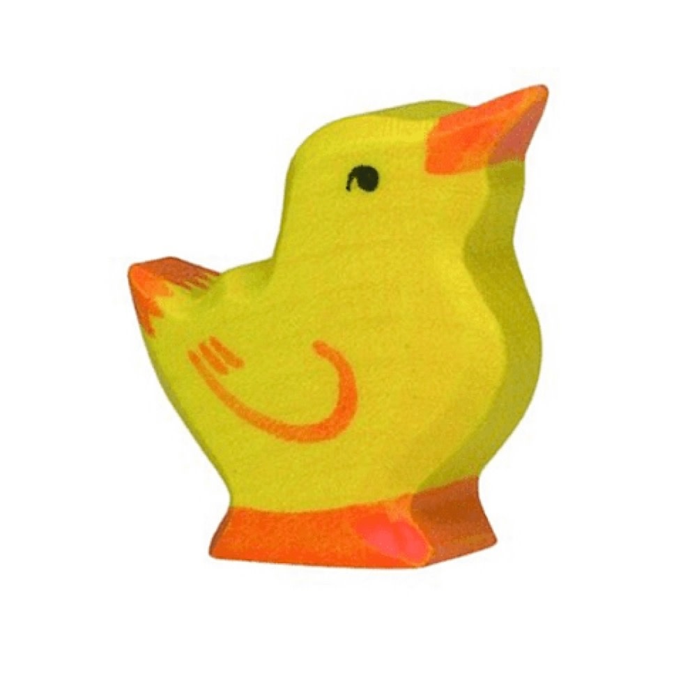 Holztiger Wooden Chick - Head Raised