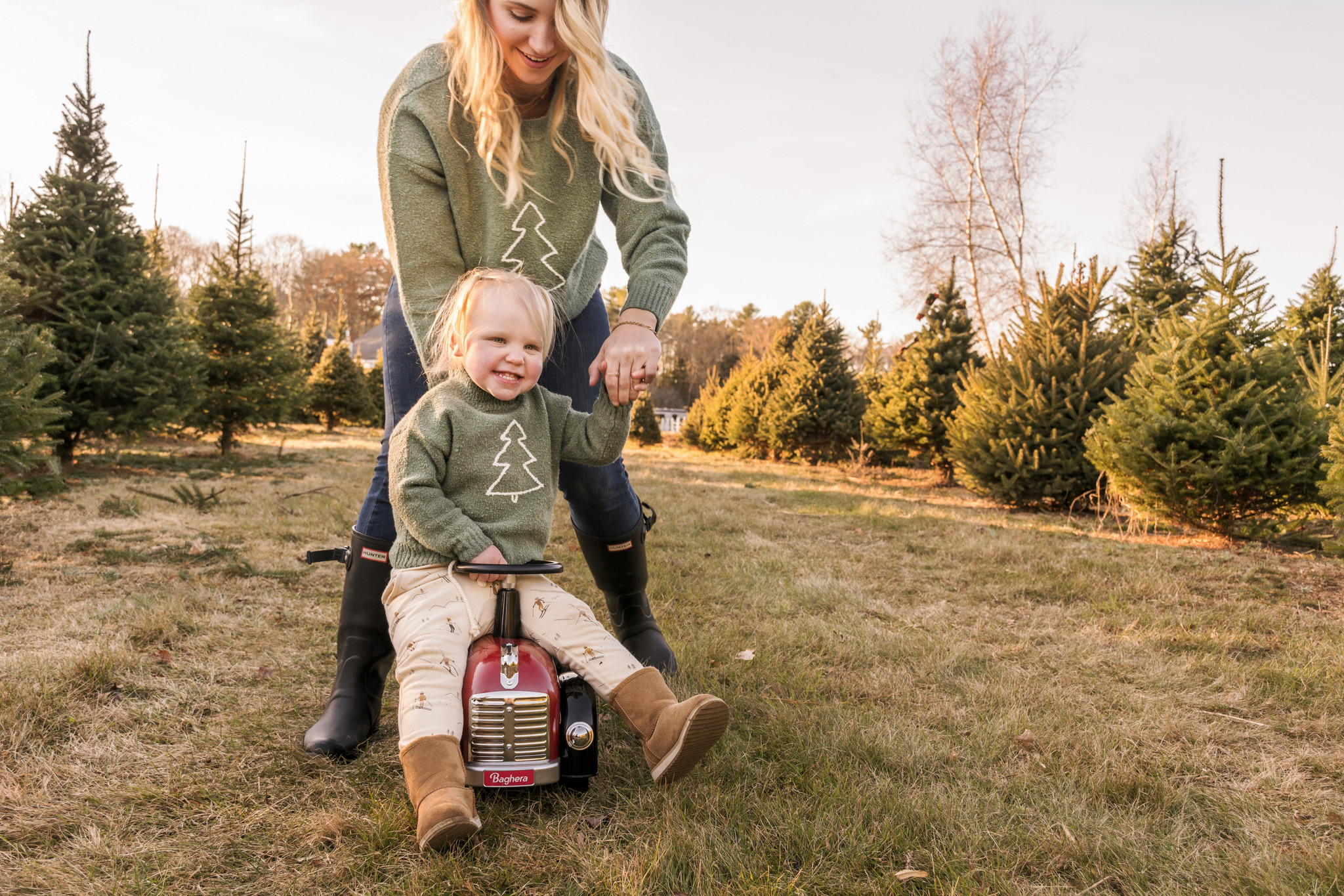 An afternoon at Adams Family Farm Christmas Trees