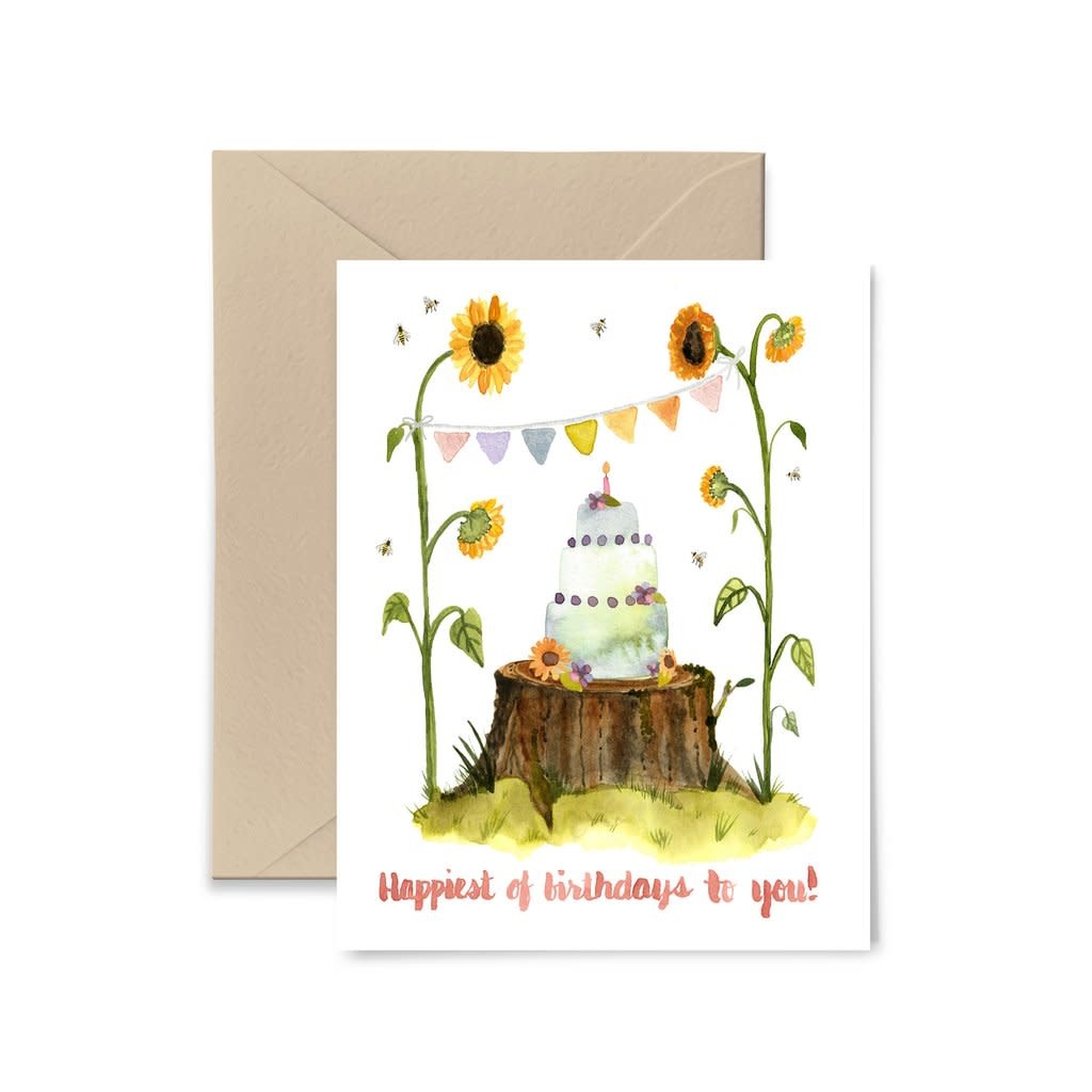 Little Truths Sunflowers Birthday Card
