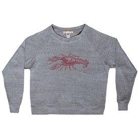 Milo in Maine Milo In Maine Women's Lobster Raglan - Grey