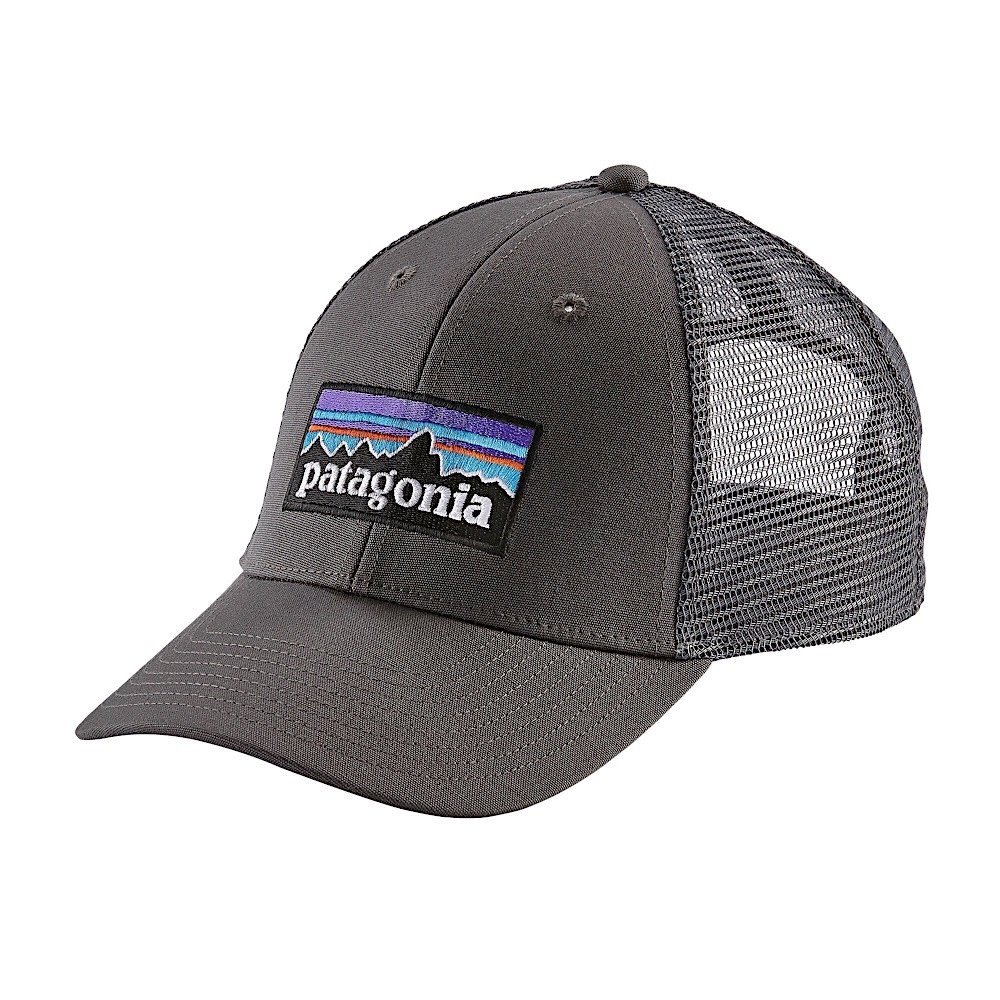 Patagonia Trucker Hat LoPro - P6 Logo - Forge Grey