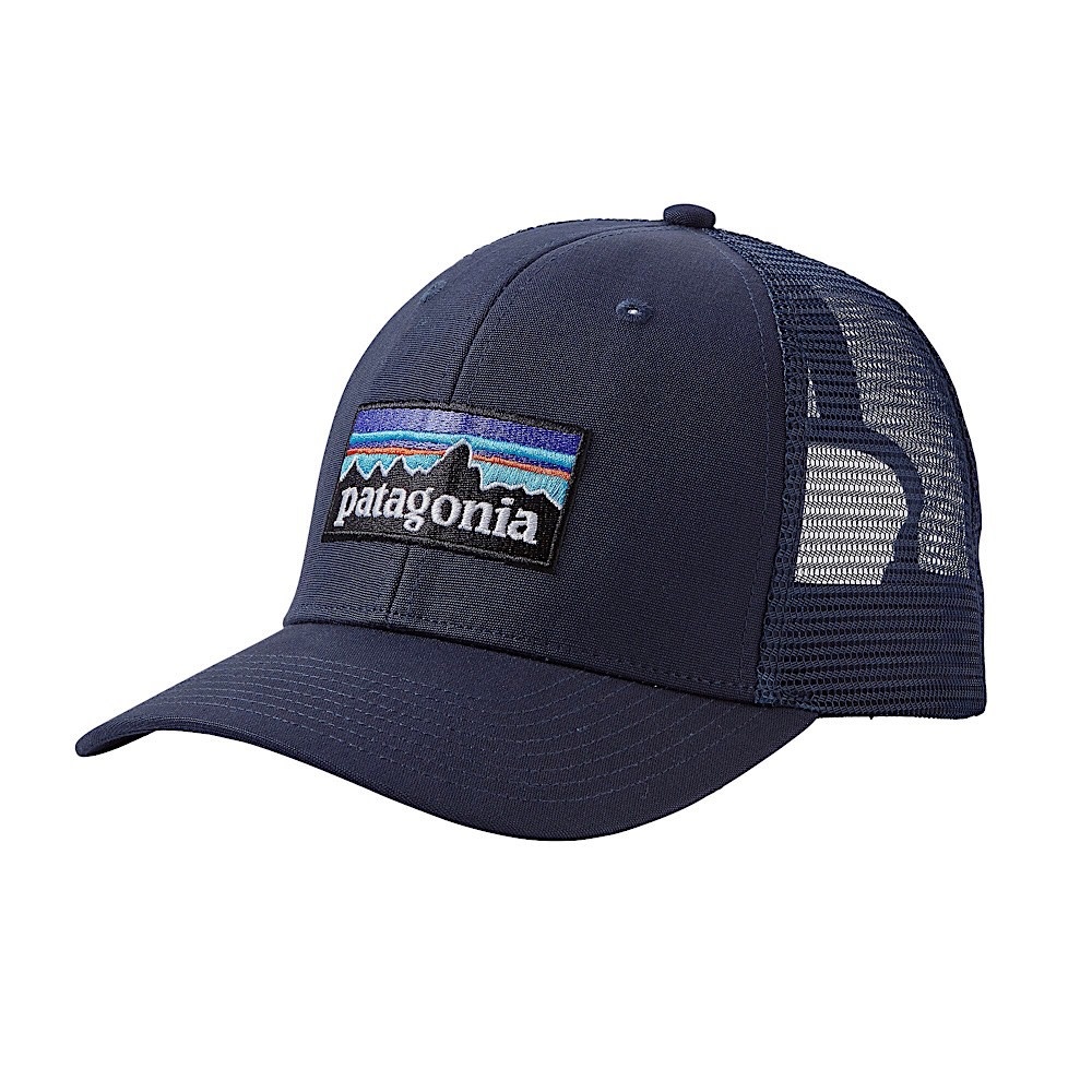 patagonia trucker hat red white blue