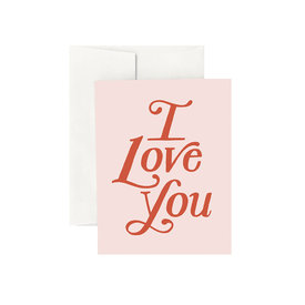 Idlewild Co. Idlewild Co. Card - I Love You