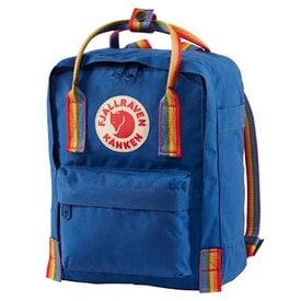 Fjallraven Arctic Fox LLC Fjallraven Kanken Mini Backpack - Cobalt Blue Rainbow
