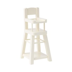 Maileg Maileg Micro High Chair - White