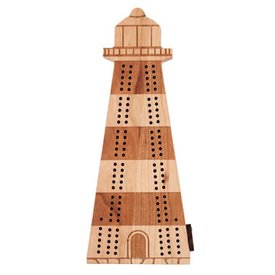 Maple Landmark Cribbage - Lighthouse