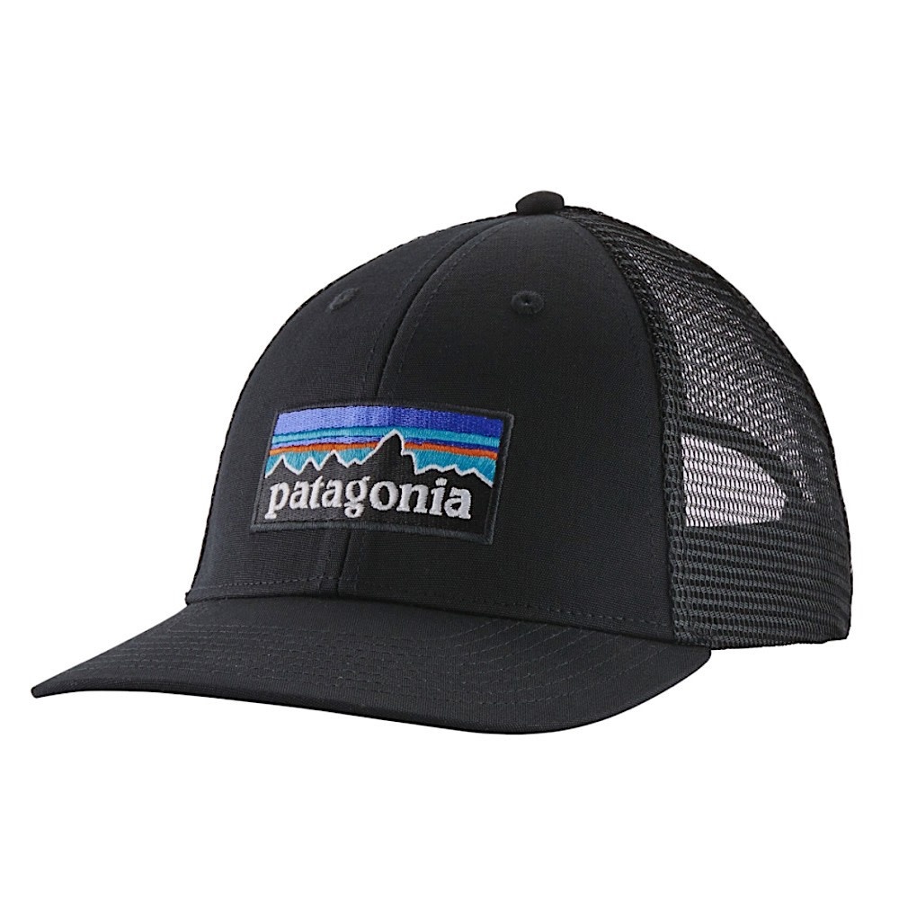 Patagonia Trucker Hat LoPro - P-6 Logo - Black