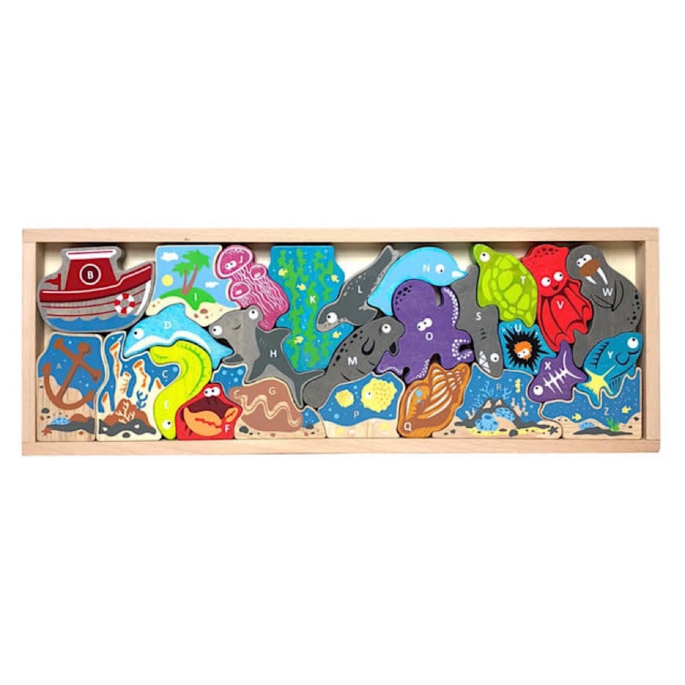 BeginAgain - Ocean A-Z Puzzle