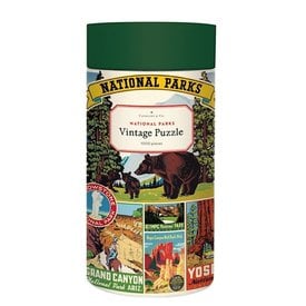 Cavallini Papers & Co., Inc. Cavallini - 1000 Piece Jigsaw Puzzle - National Parks