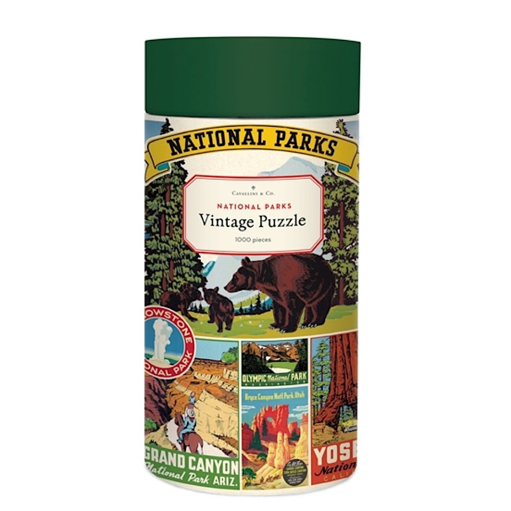 Cavallini Papers & Co., Inc. Cavallini 1000 Piece Puzzle - National Parks