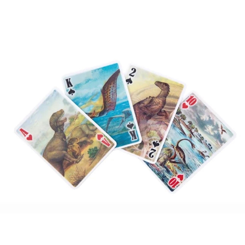 3D Lenticular Playing Cards - Dinosaurs