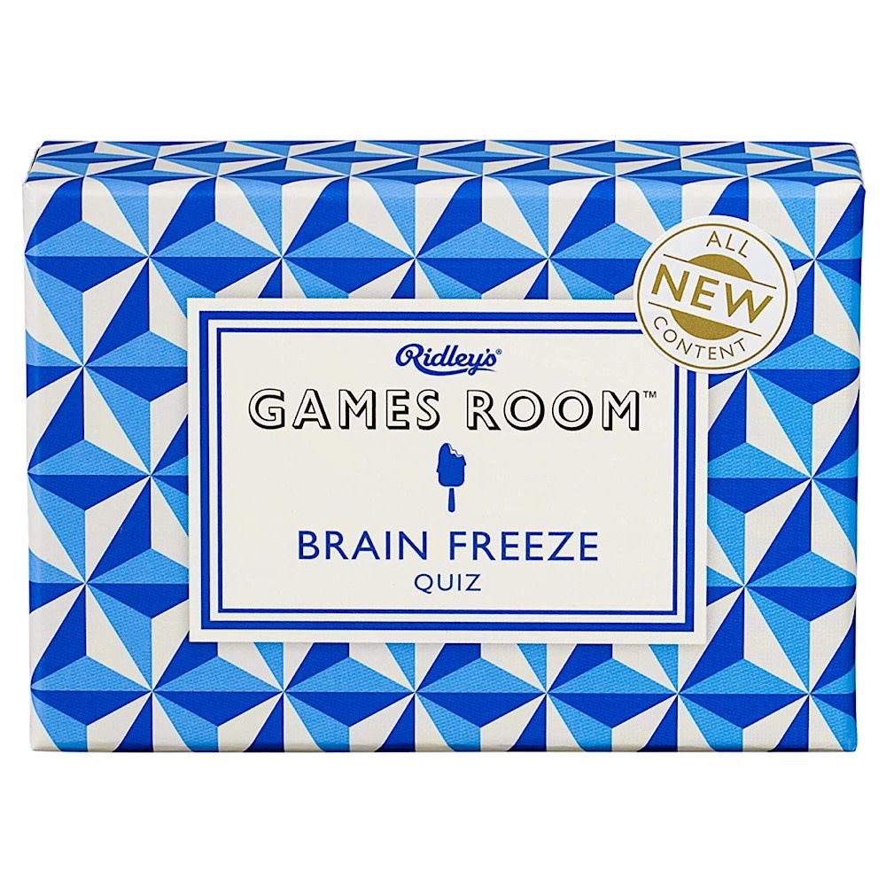 Ridley's Games Brain Freeze Quiz