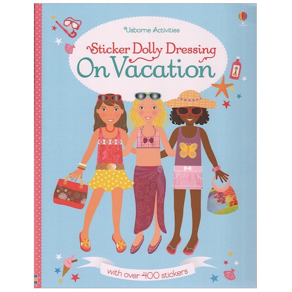 Sticker Dolly Dressing - On Vacation