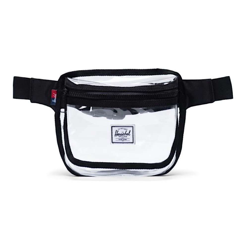 herschel supply co clear fanny pack
