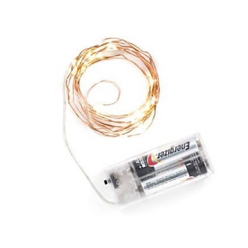 Copper String Lights - Battery