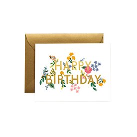 Rifle Paper Co. Rifle Paper Co. - Wildwood Birthday Card