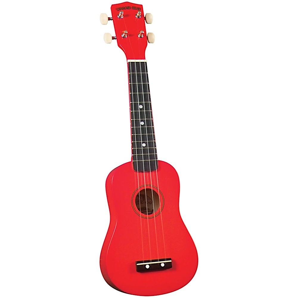 Diamond Head Ukulele - Red