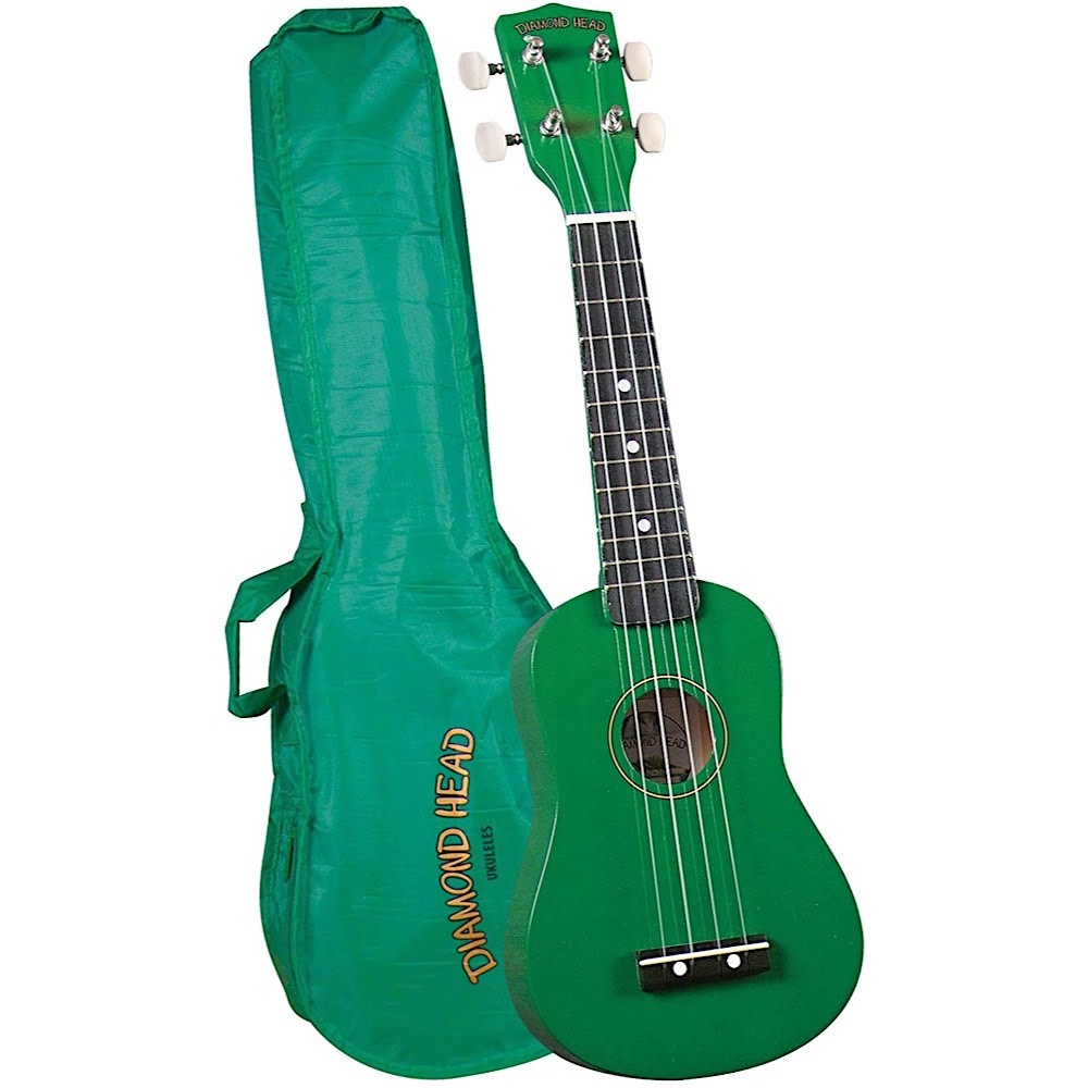 Diamond Head Ukulele - Green