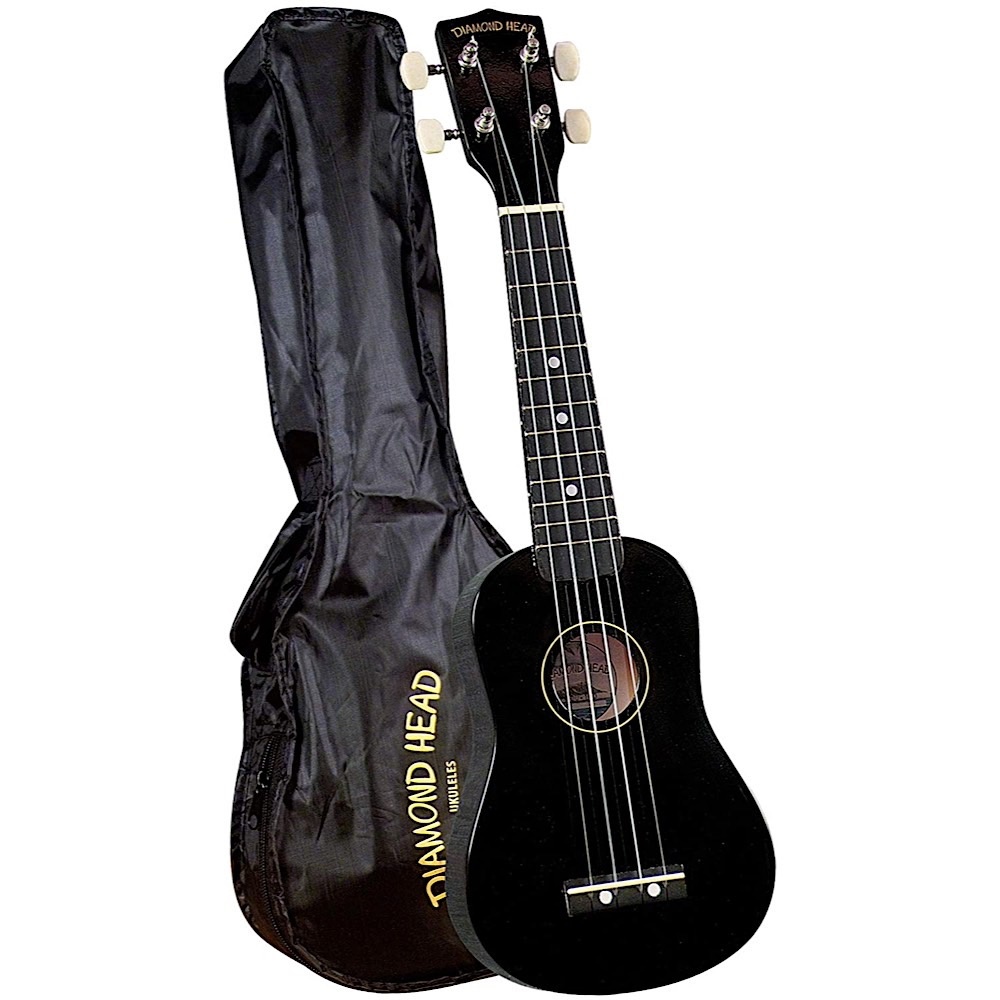 Diamond Head Ukulele - Black