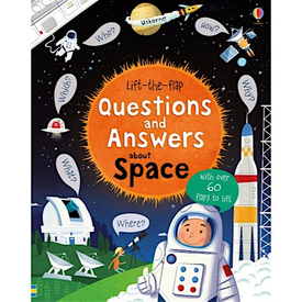 Usborne Lift-the-Flap Questions and Answers About Space Board Book