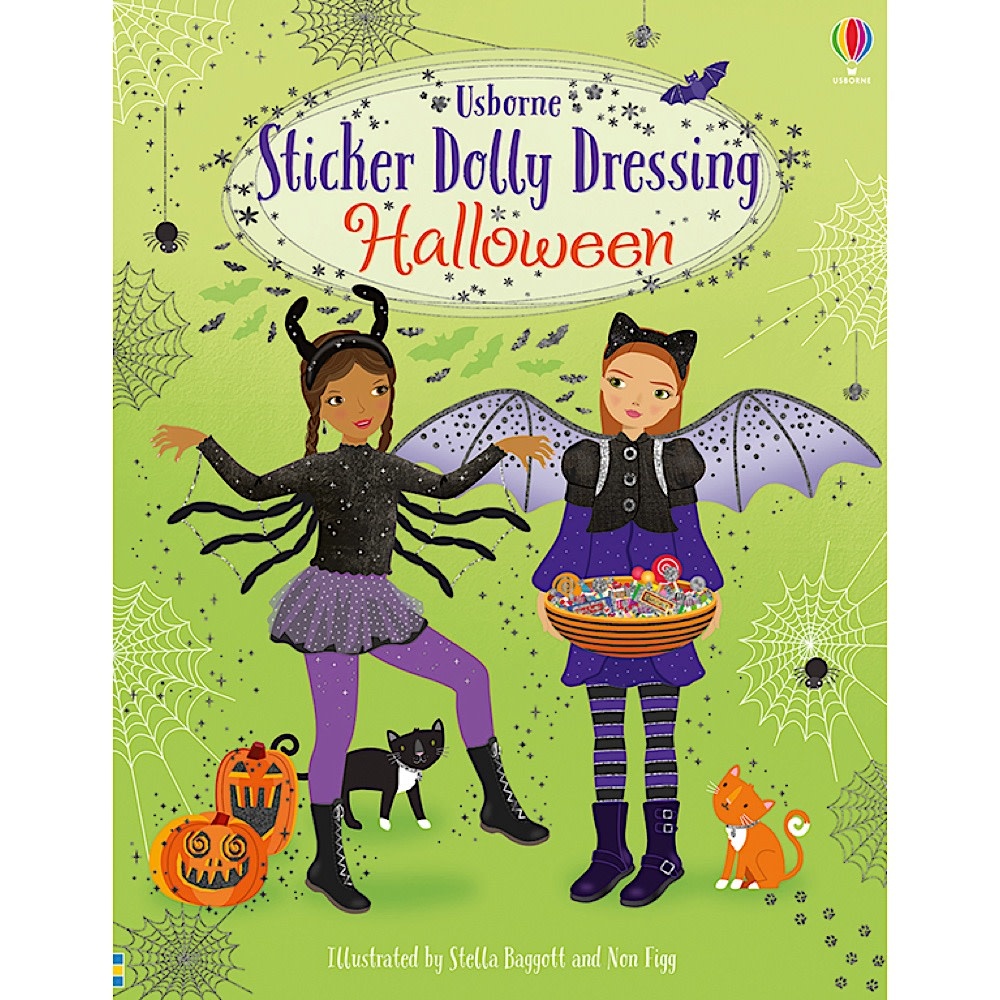 Usborne Sticker Dolly Dressing Activity Book - Halloween
