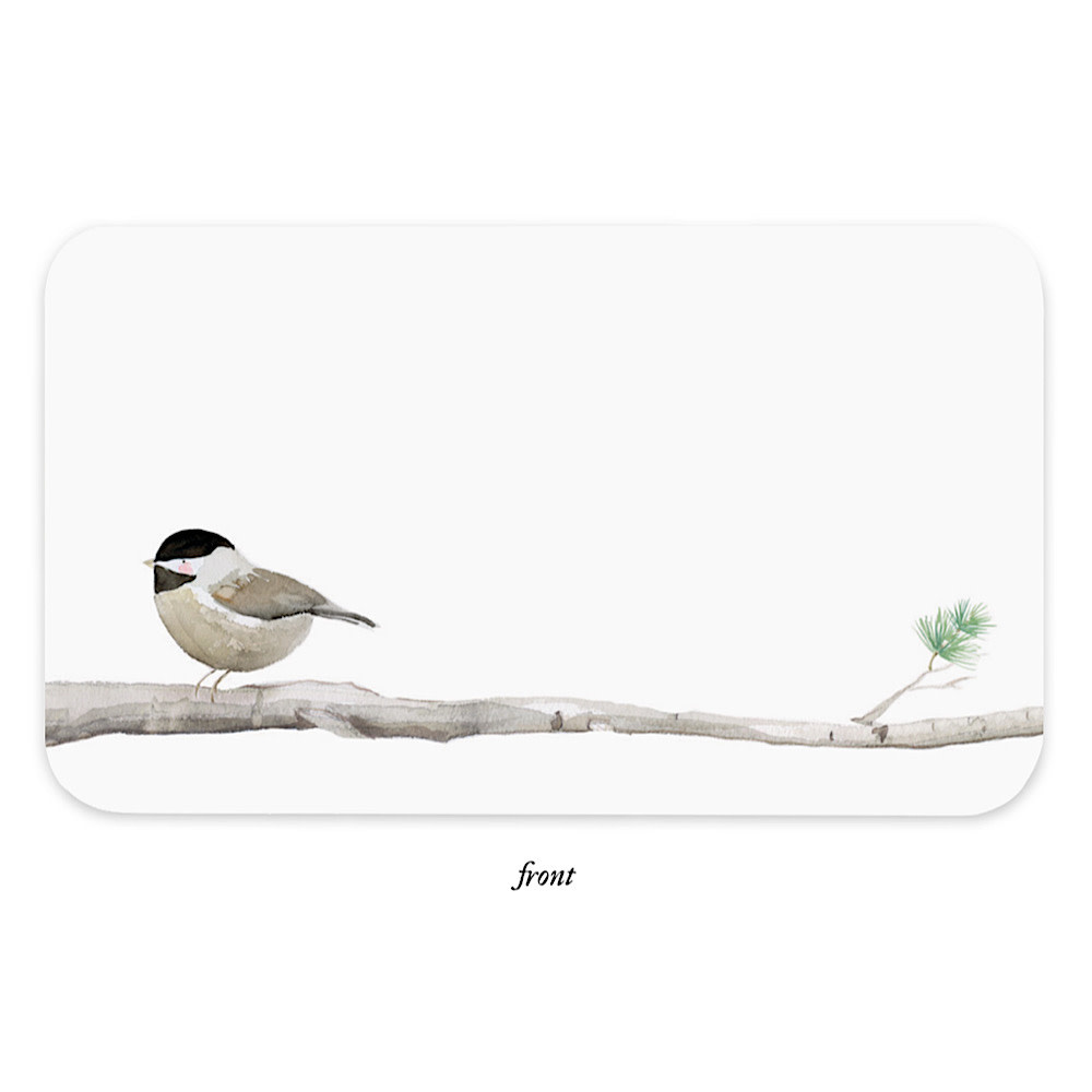 E. Frances Little Notes - Chickadee